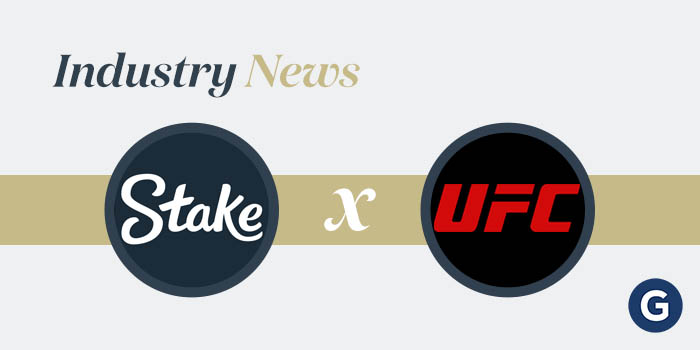 The UFC selected Stake as its official partner